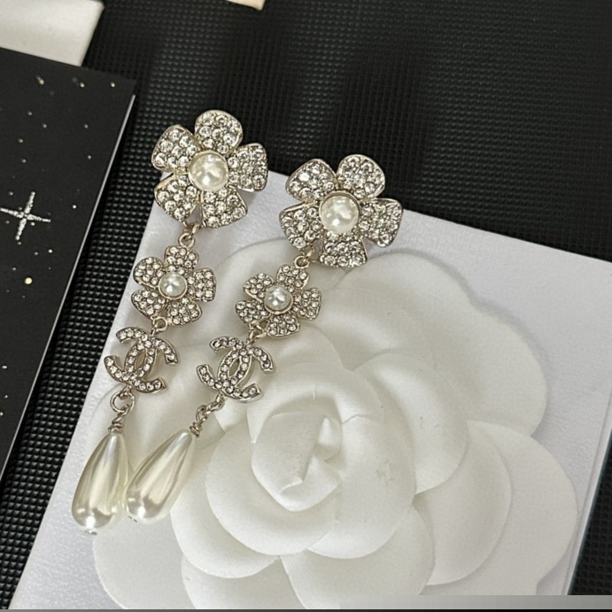 Ch*el earrings